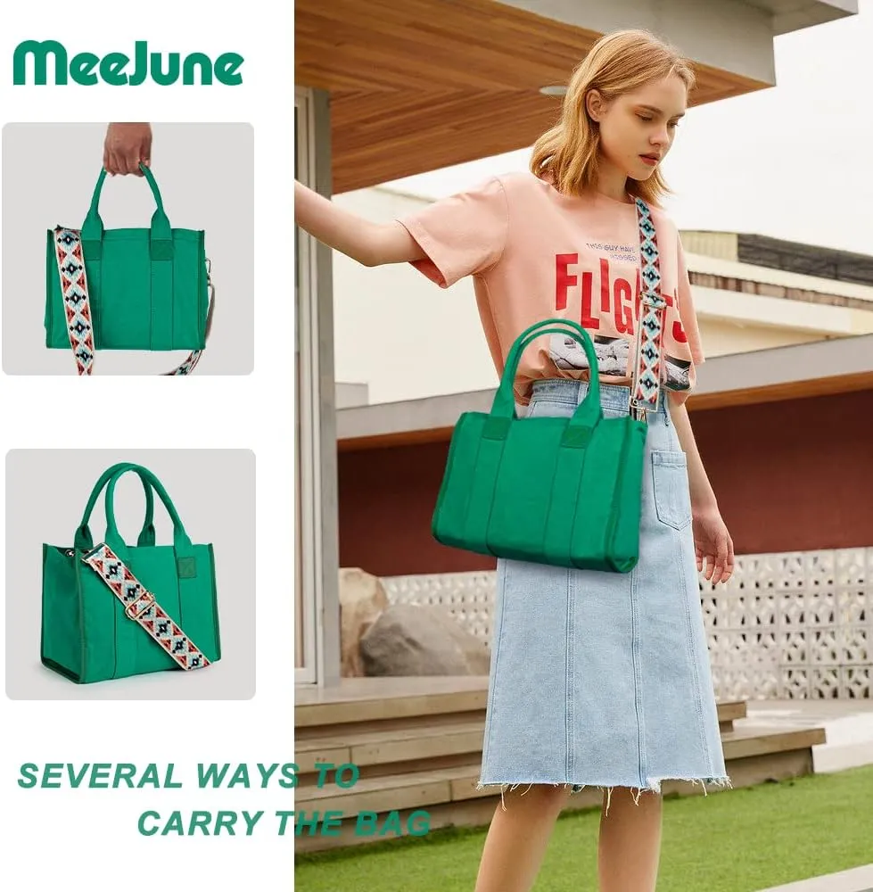 Canvas Tote Bag for Women Top Handle Handbag Crossbody Tote Bag for Women
