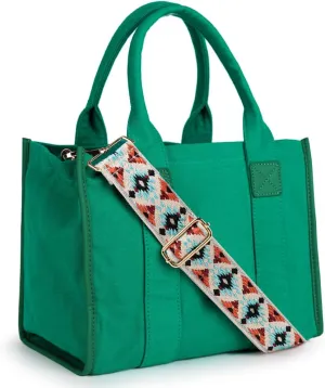 Canvas Tote Bag for Women Top Handle Handbag Crossbody Tote Bag for Women
