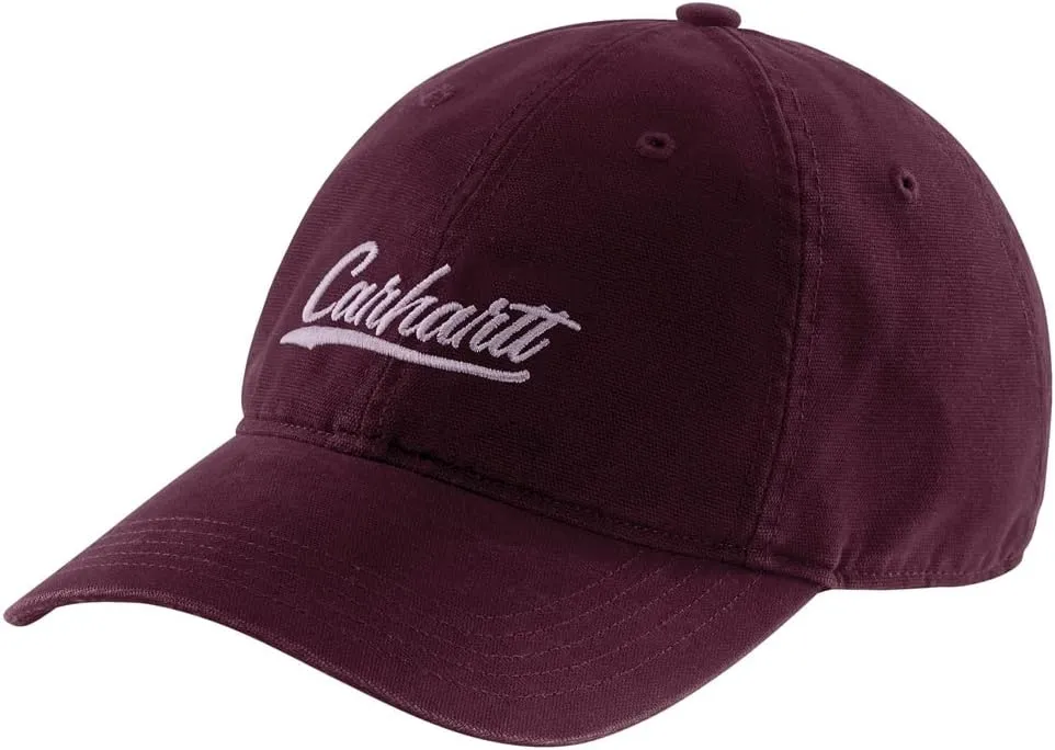 Carhartt Women's Canvas Script Graphic Cap