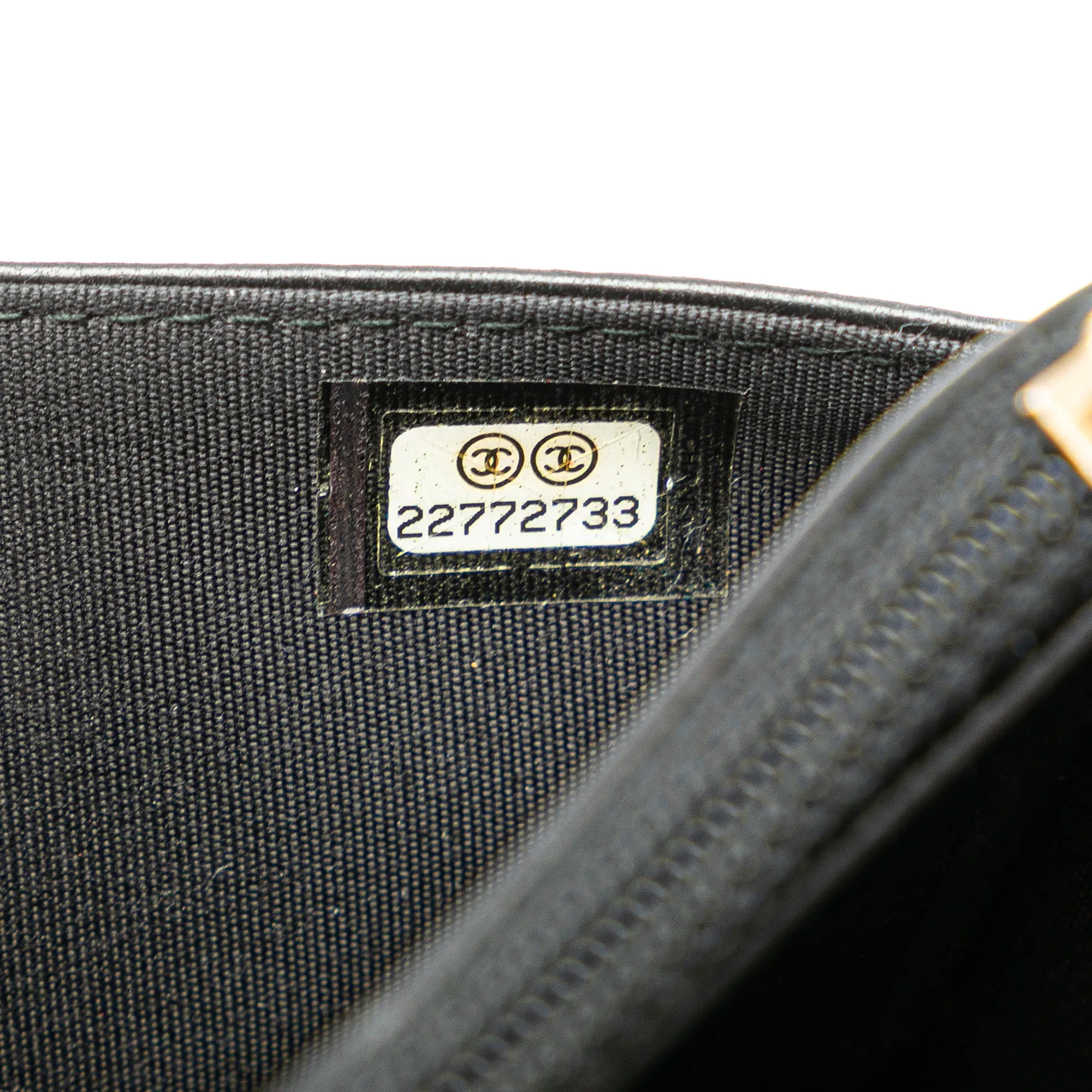 CC Studded Lambskin Wallet on Chain