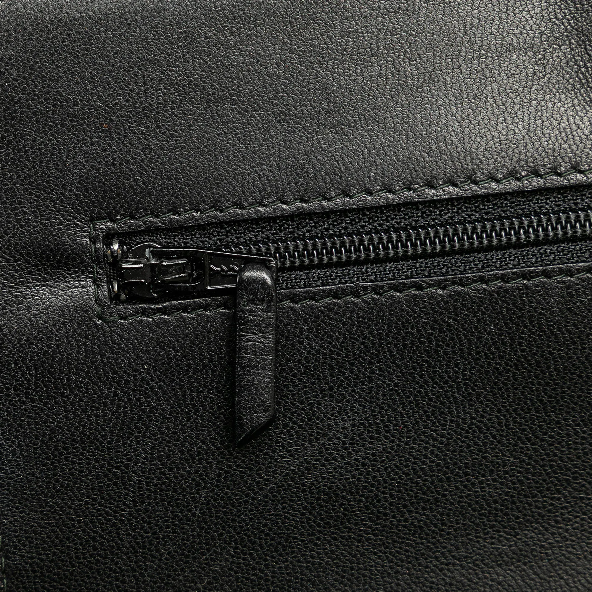 CC Studded Lambskin Wallet on Chain