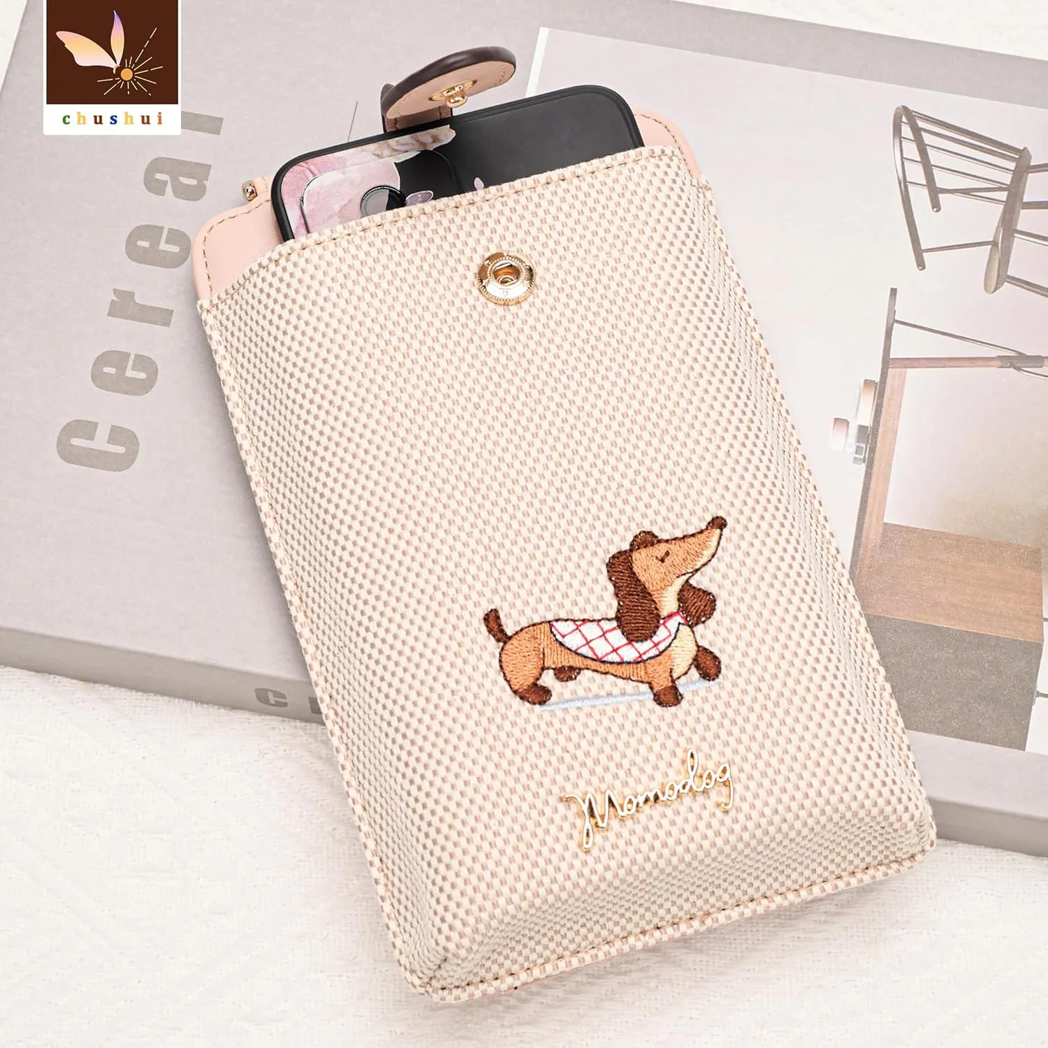 Cell Phone Purse,Small Crossbody Bag for Women,Cute Leather Handbag with Adjustable Strap for Travel Work Daily