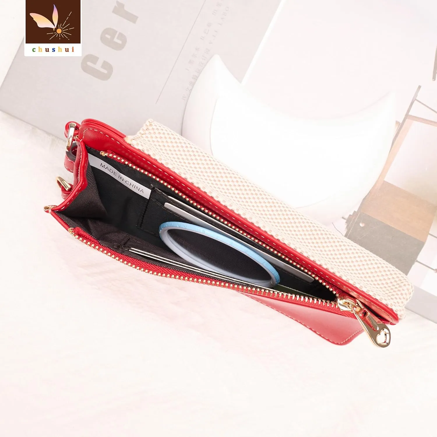 Cell Phone Purse,Small Crossbody Bag for Women,Cute Leather Handbag with Adjustable Strap for Travel Work Daily