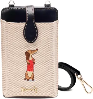 Cell Phone Purse,Small Crossbody Bag for Women,Cute Leather Handbag with Adjustable Strap for Travel Work Daily