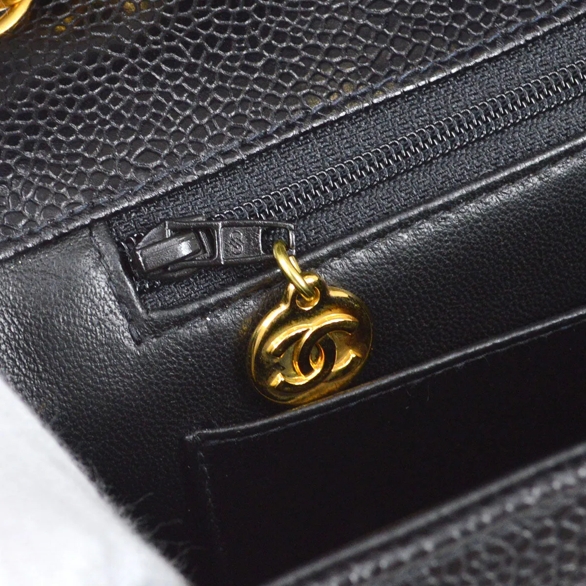 CHANEL 1994-1996 Large Horizontal Classic Single Flap 24842