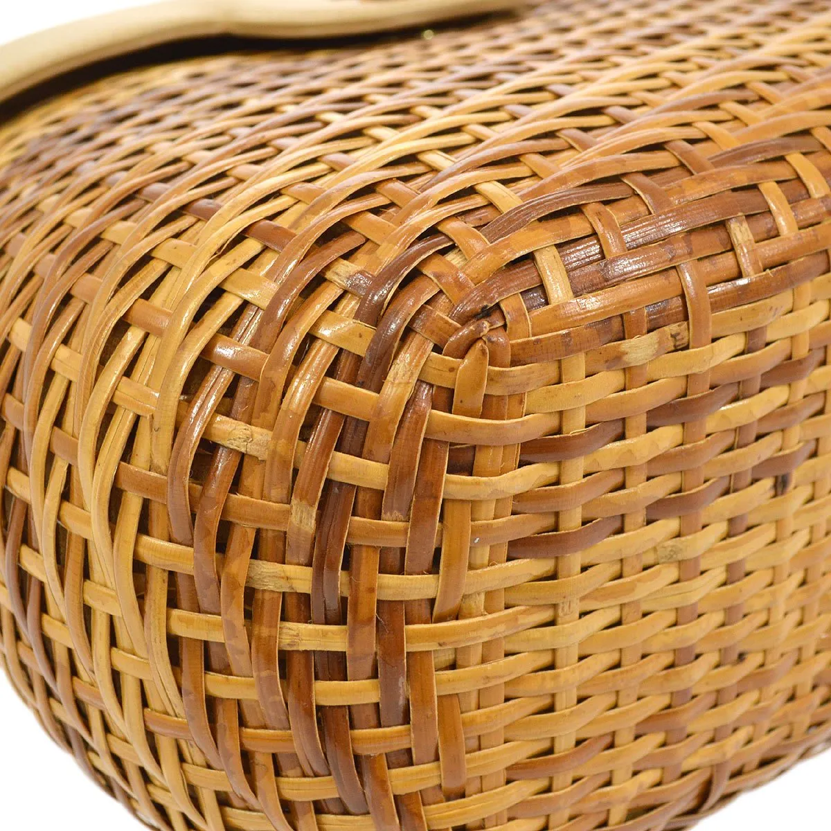 CHANEL 1998 Wicker Basket Bag 17 ao24637