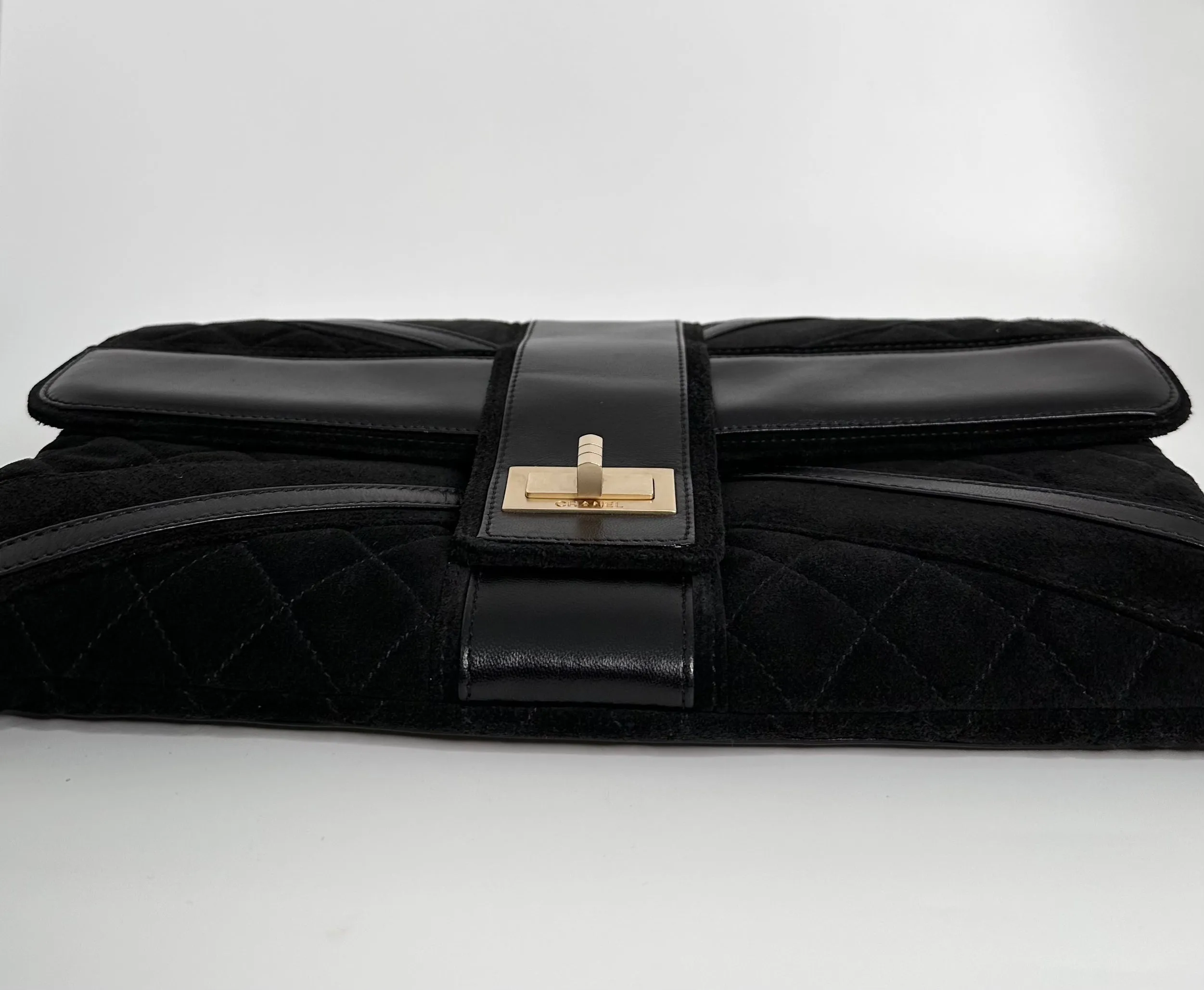 CHANEL Black Union Jack Reissue Flap Bag