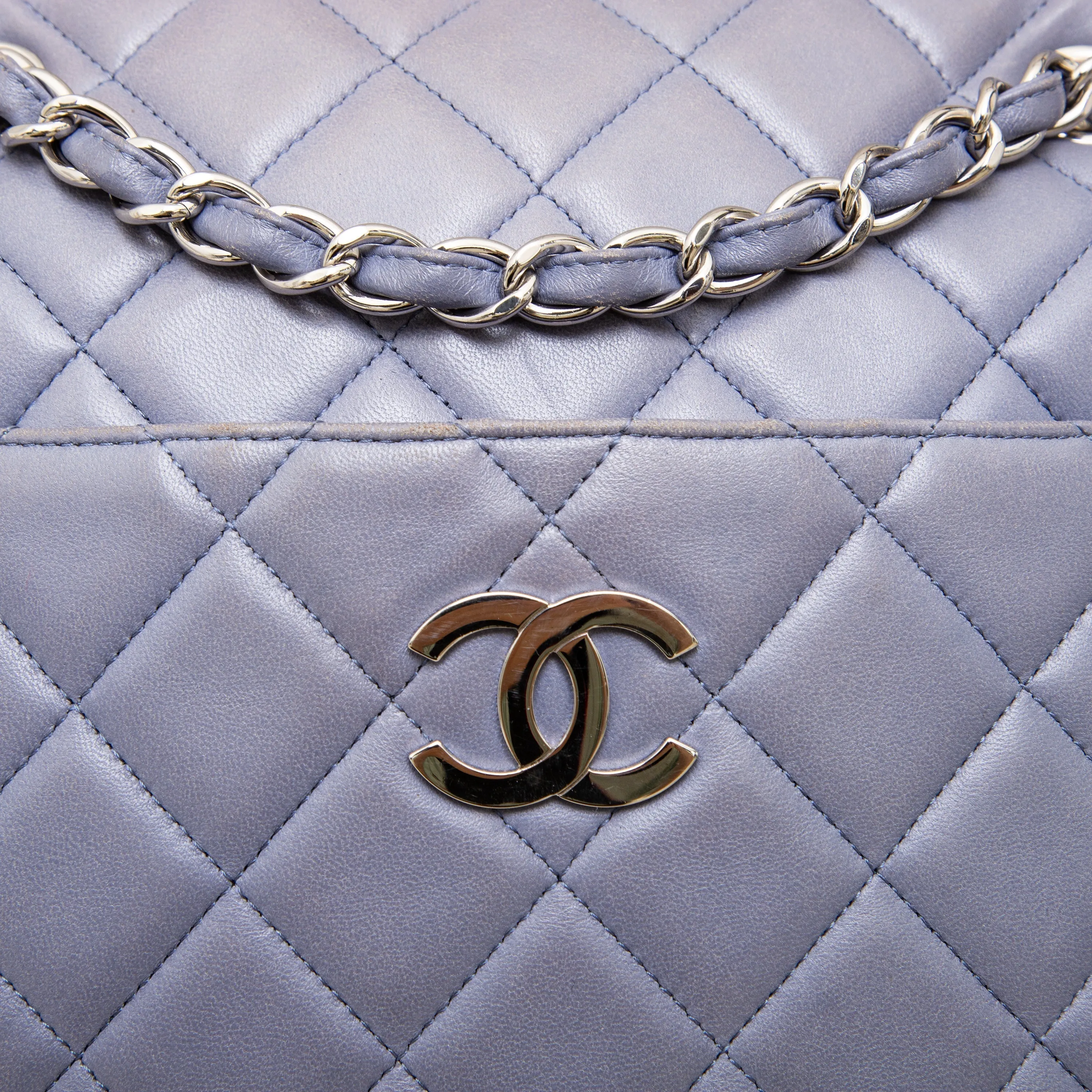 CHANEL Chanel Quilted Leather Camera Bag