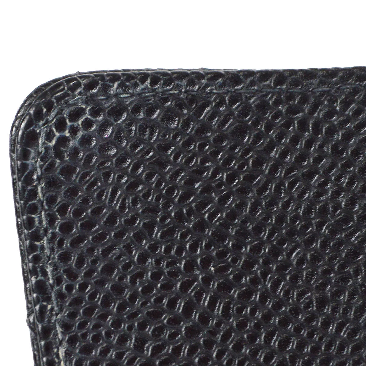 CHANEL Classic Flap Mini Square Chain Shoulder Bag Black Caviar 18176