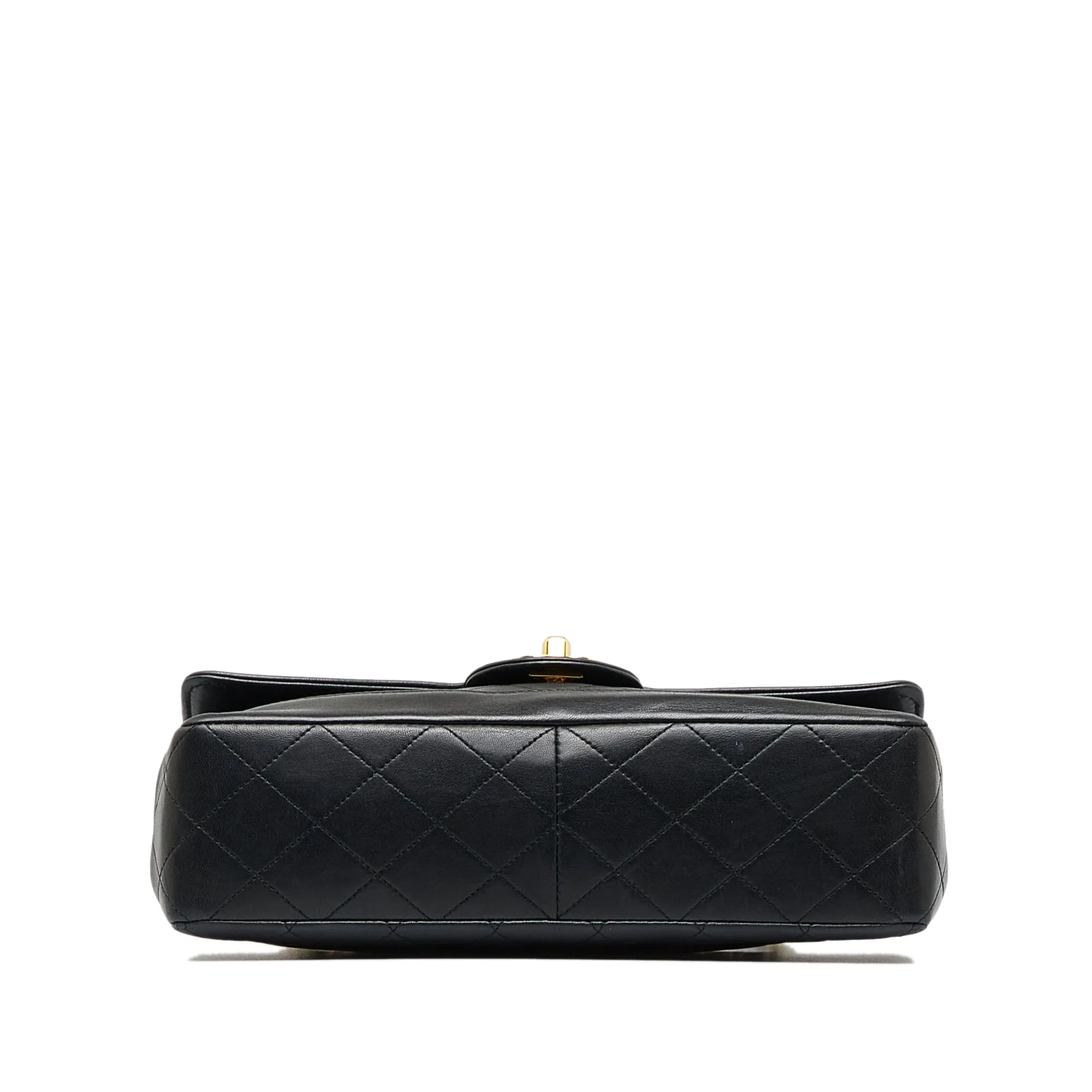 CHANEL Small Quilted Lambskin Single Flap Shoulder Bag