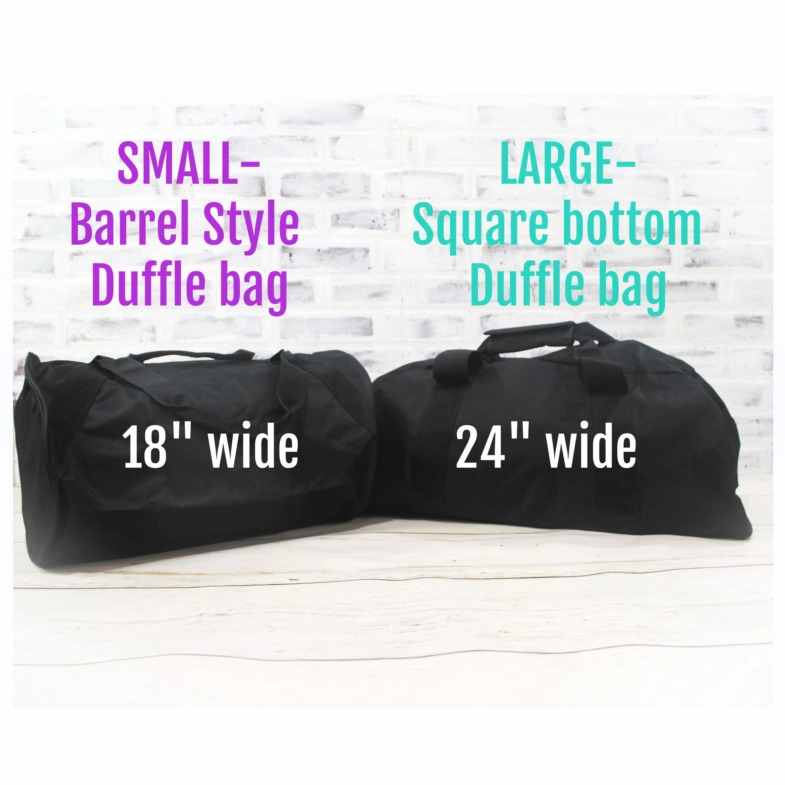 Cheer Blue Orange Silver Personalized Tote or Duffle Bag