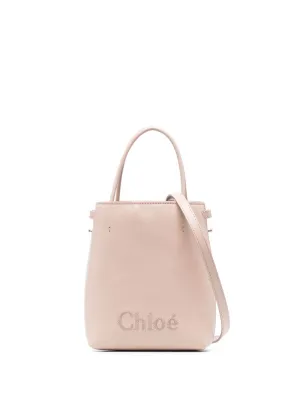 Chloè Chloé Sense Micro Leather Bucket Bag