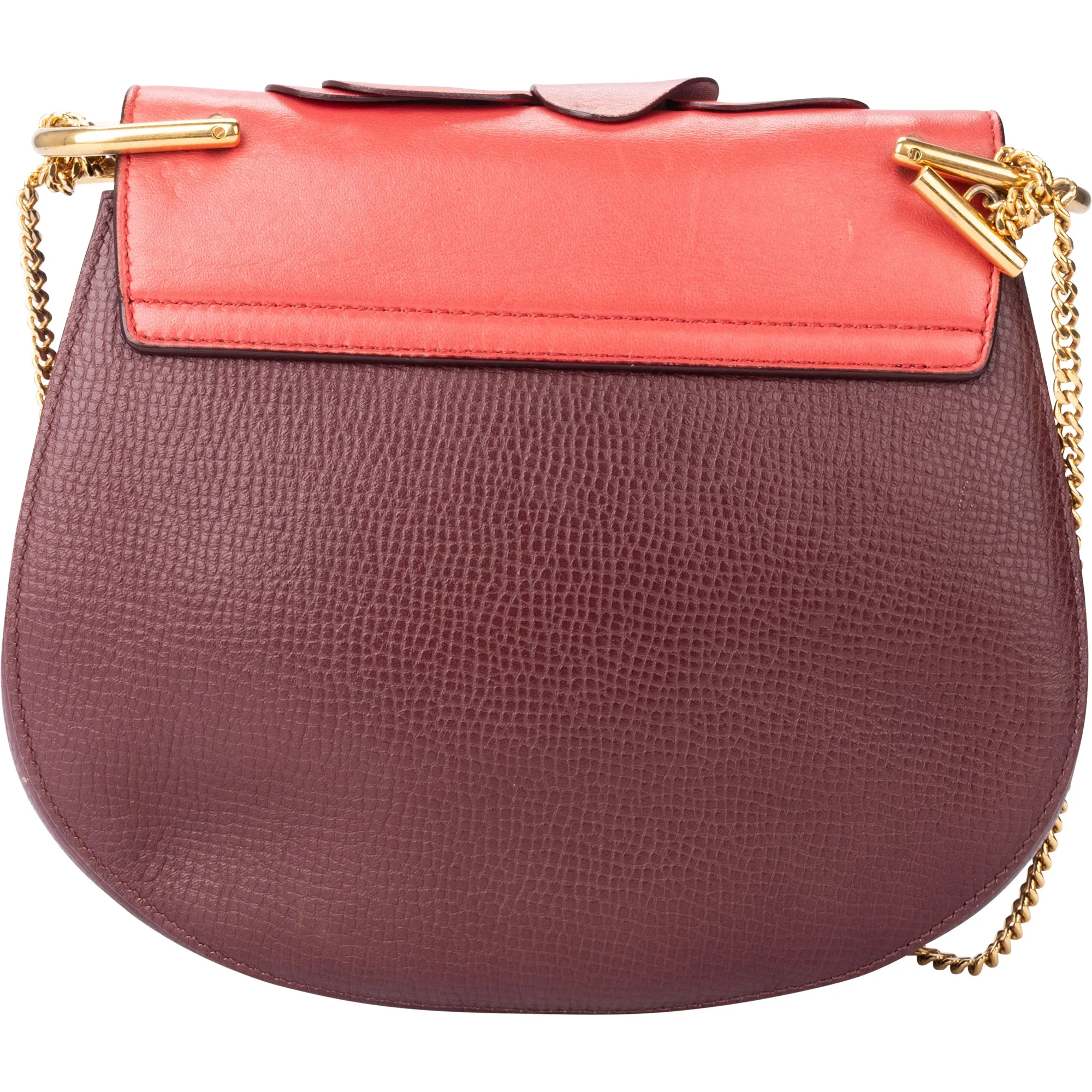 Chloe Leather Flower Printemps Drew Crossbody Bag