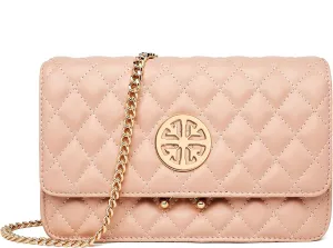 Chrysansmile Quilted Crossbody Bags Genuine Leather Clutch Purses Women's Shoulder Handbags With Chain