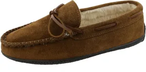 Clarks Men's Augusta Indoor Outdoor Faux Fur Slippers (12 M US, Brown Cow Suede)