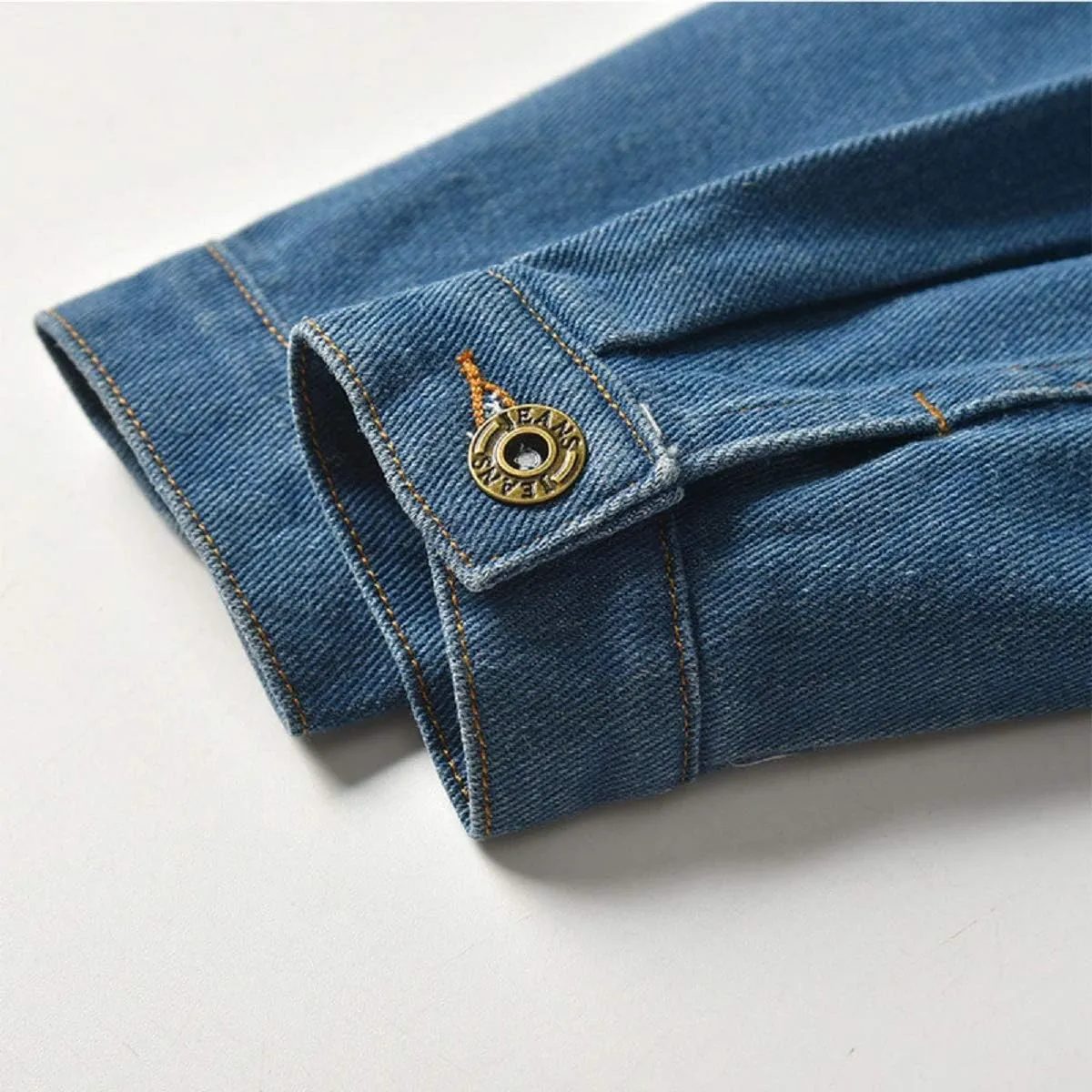 CM C&M WODRO Baby Boys Girls Denim Jacket Kids Toddler Button Down Jeans Jacket Top Coat Outerwear
