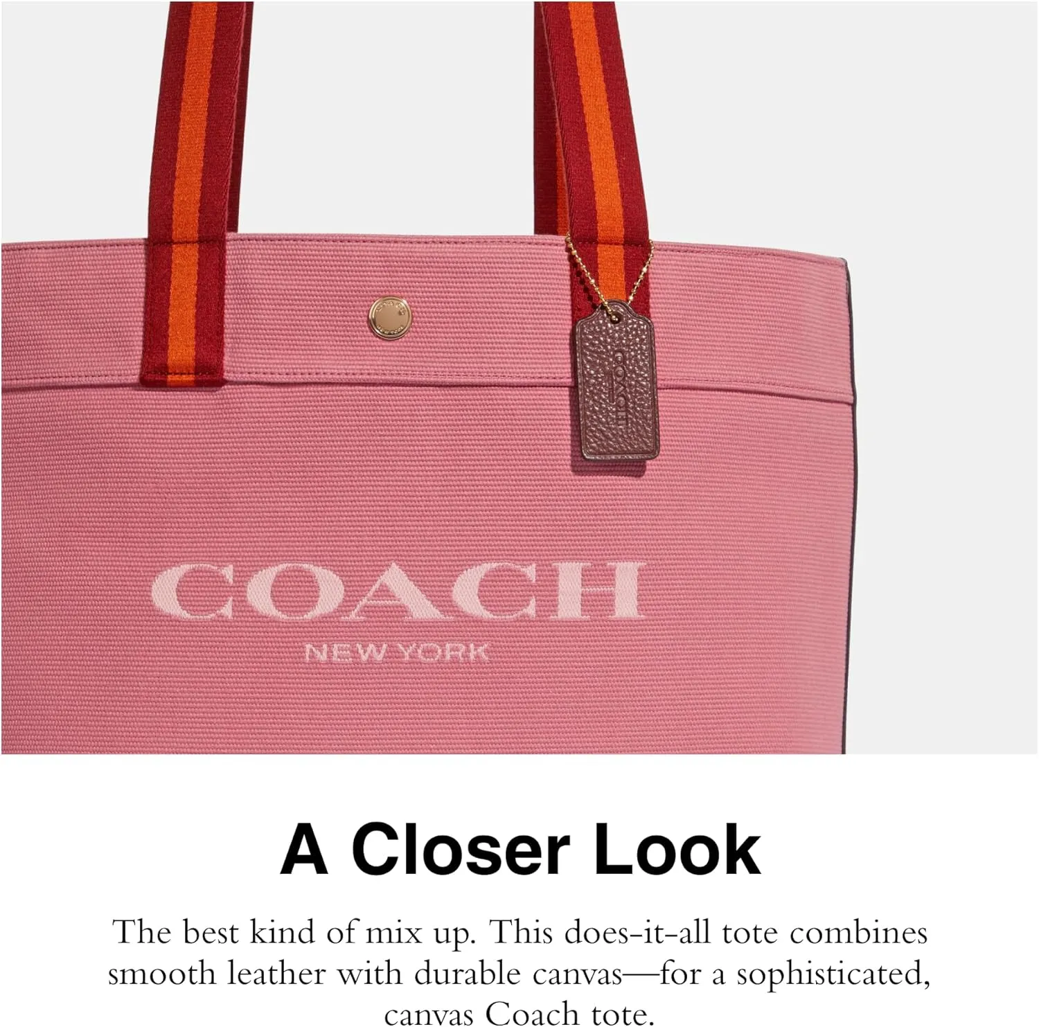 Coach Canvas Tote