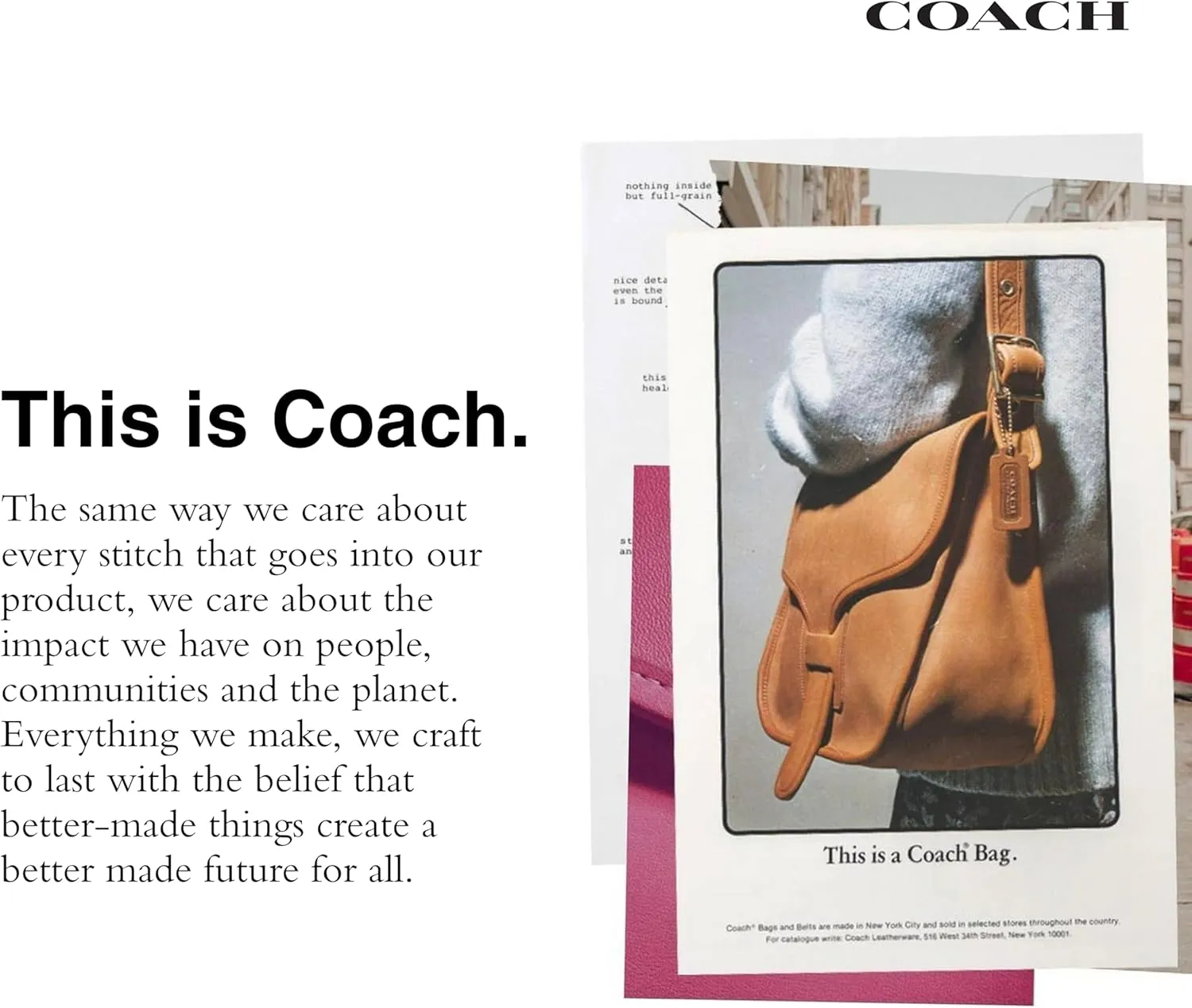 Coach Cargo Tote