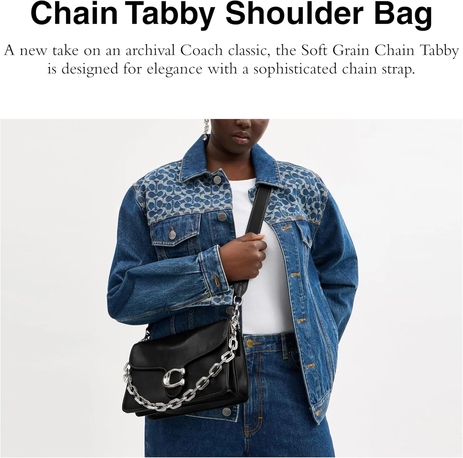 Coach Chain Tabby Shoulder Bag