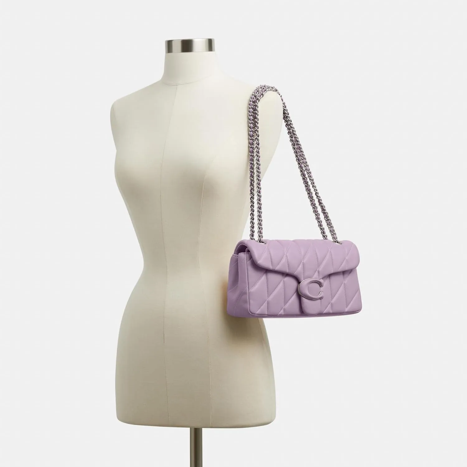 Coach Quilted Tabby Shoulder Bag 26 with Chain