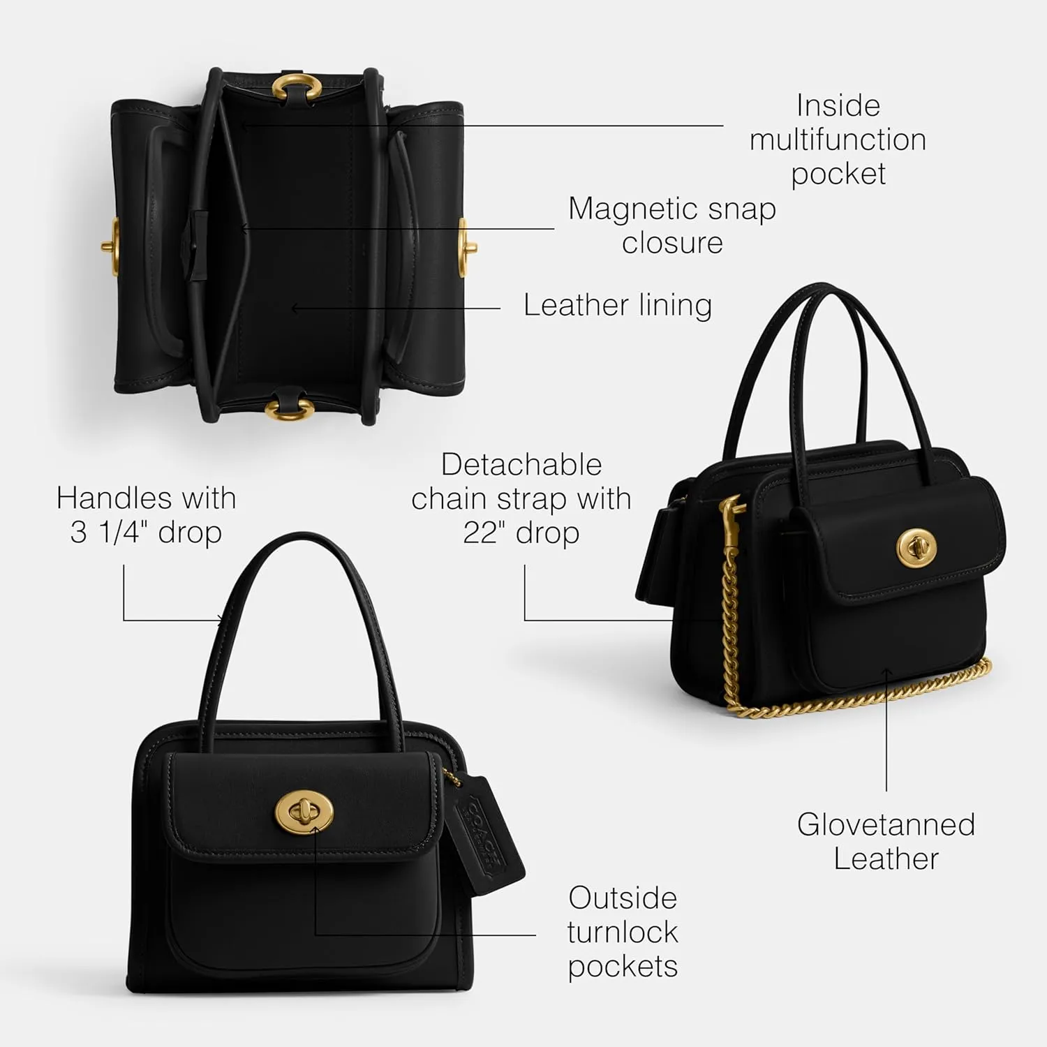 COACH Safari Tote