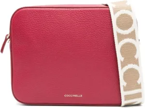 Coccinelle Red Leather Women Women's Handbag