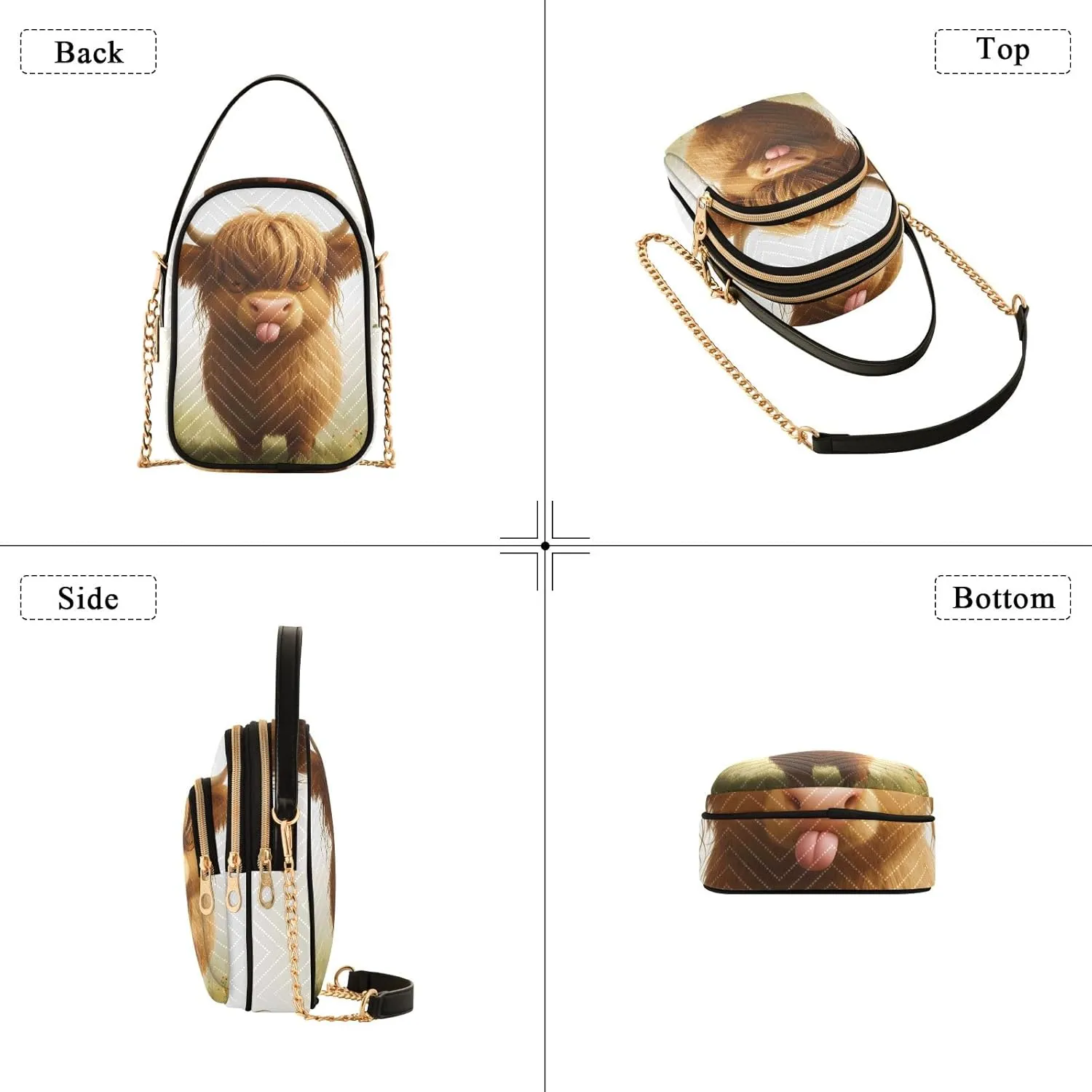 Colorful Small Handbag Crossbody Bag for Women Quilted Bags Shoulder Purse Phone Wallet Chain Bag