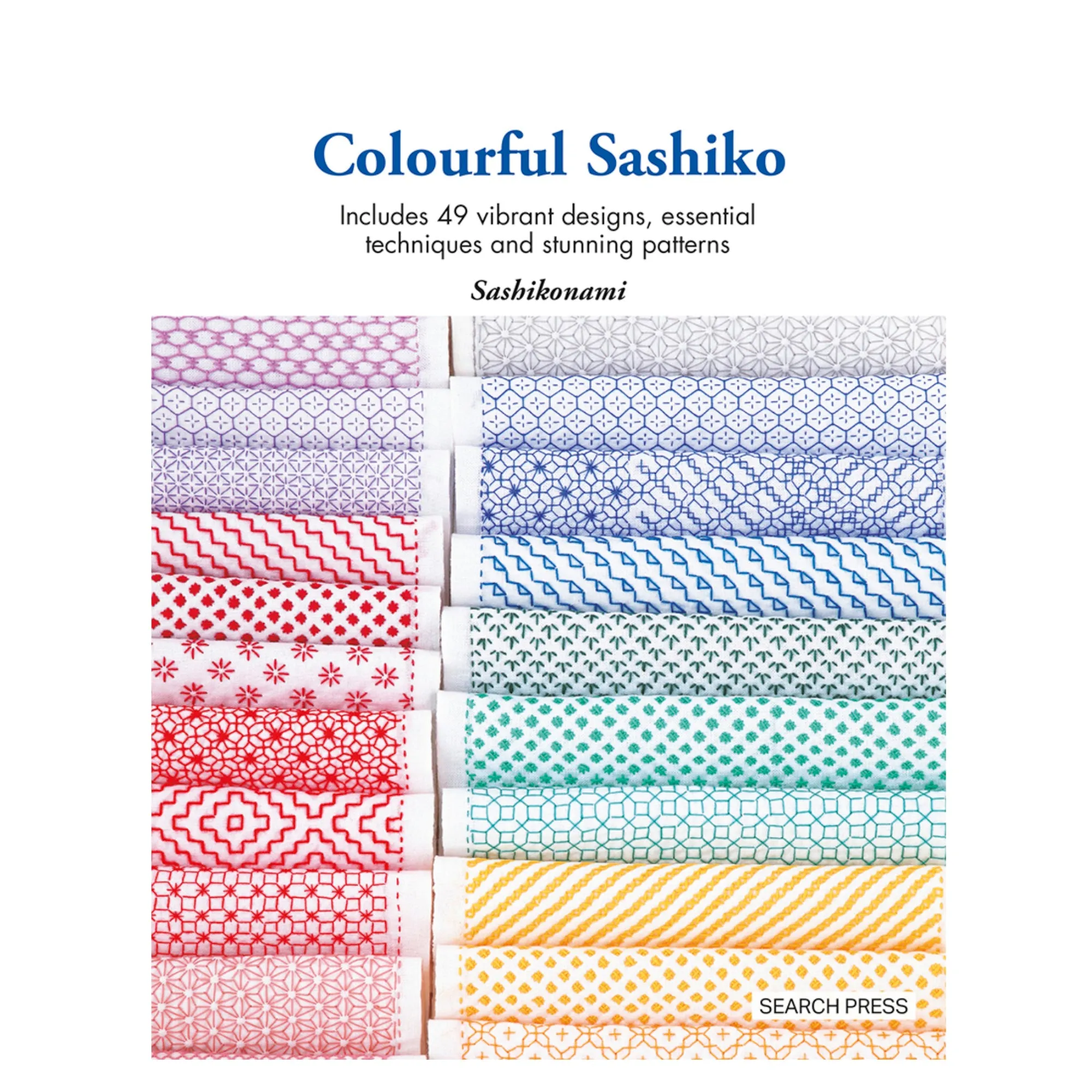 Colourful Sashiko