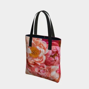Coral Charm Luxury Tote