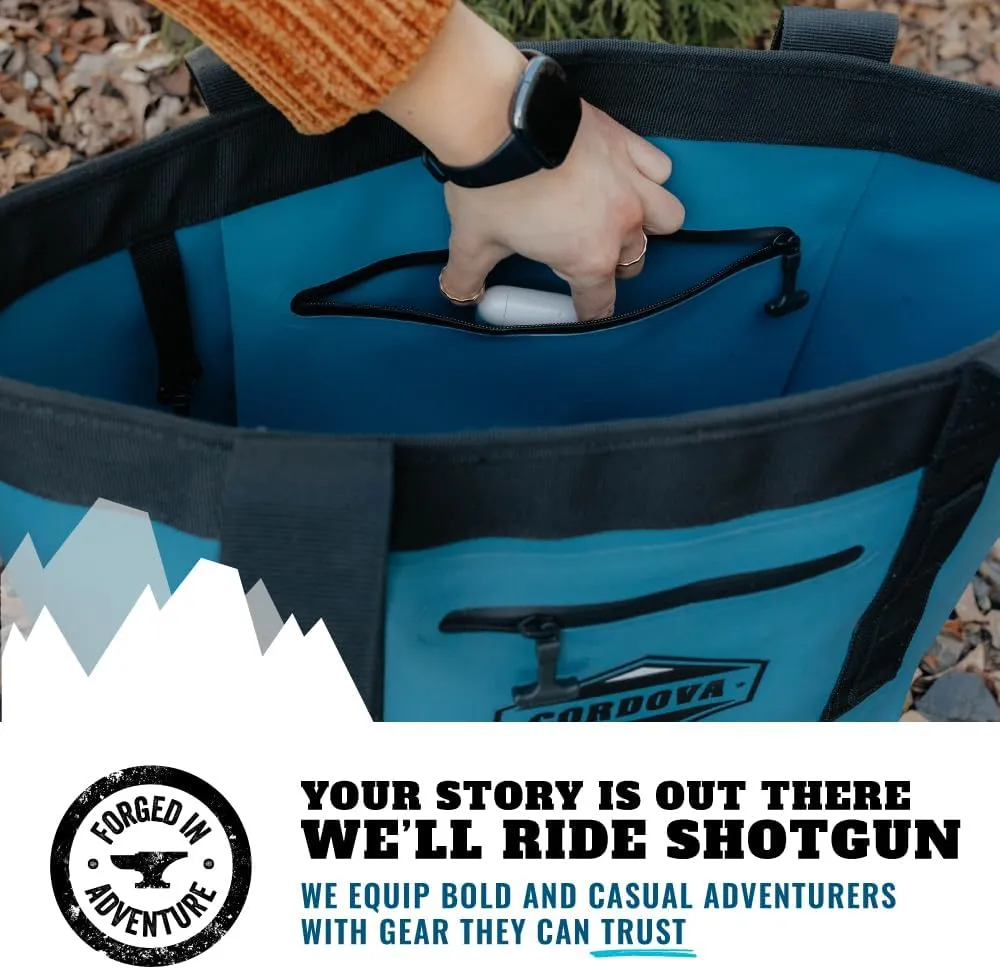 Cordova Outdoors Backcountry Tote - Durable, Added Storage, Easy to Haul Non-Insulated Ballistic Nylon