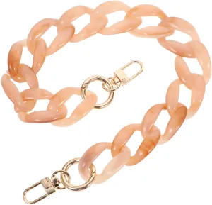 CORHAD Handbag Chain Accessory Acrylic Bag Chains for DIY Repair Stylish Purse Handles Chain
