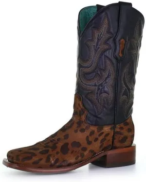 Corral Women`s Camel/Black Embroidered Boot