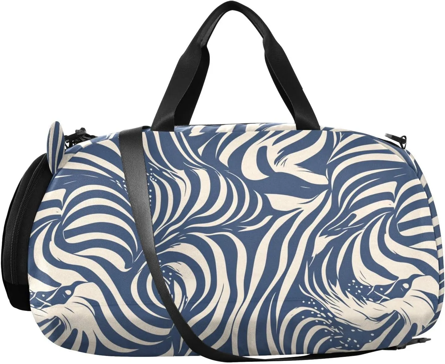 Cross Body Purse with Shoes Compartment Fashion Handbags for For Hiking Traveling
