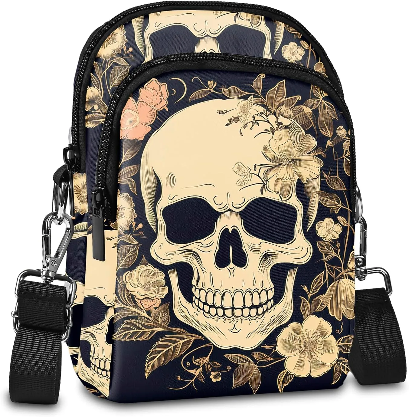 Crossbody Bags for Women Cell Phone Bag Mini Over Shoulder Handbag Purse with Card Slots and Adjustable Strap