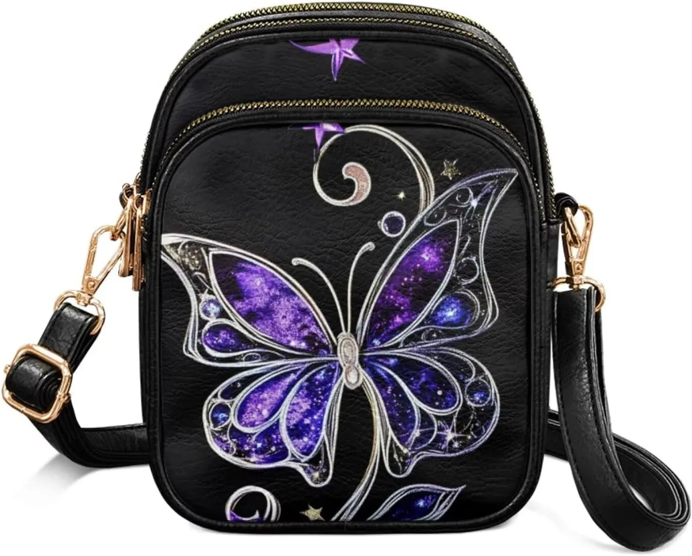 Crossbody Bags for Women Small Size Travel Leather Shoulder Purses Mini Satchel Bag