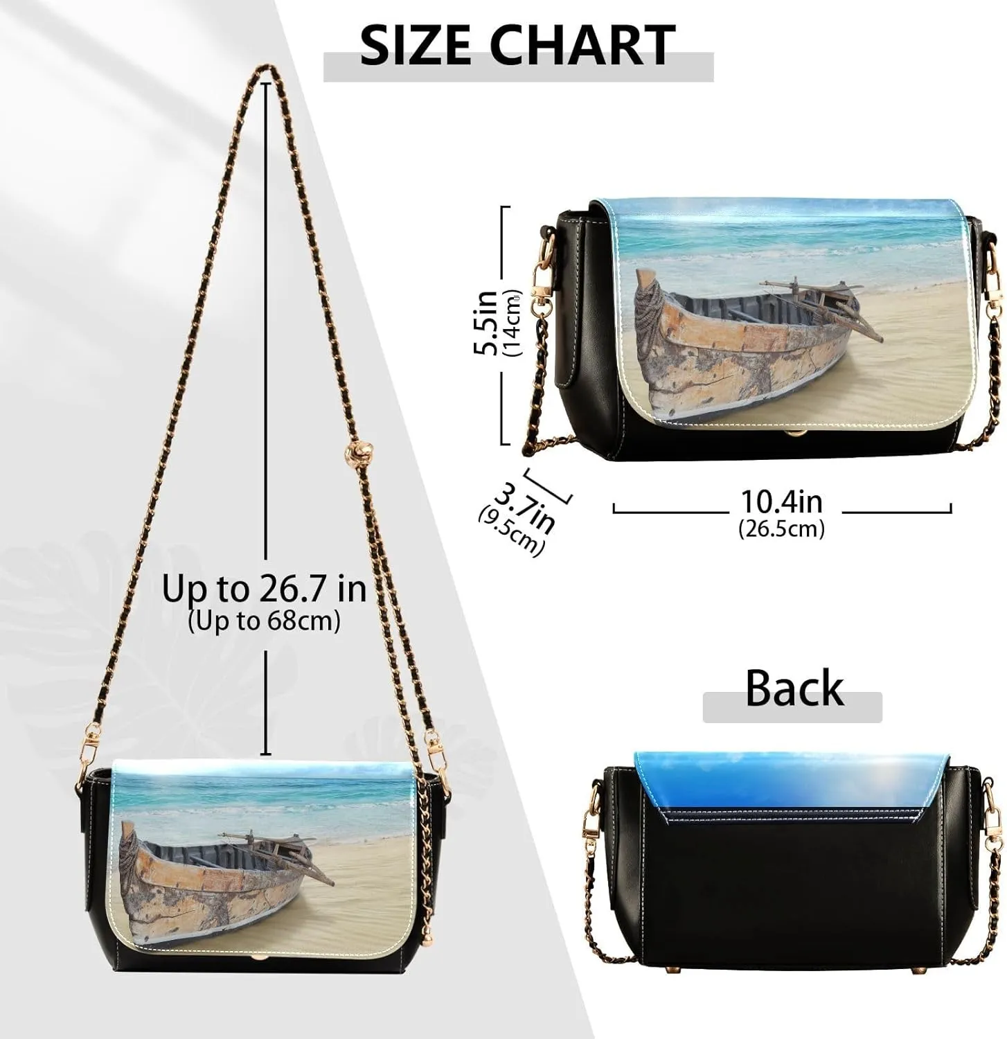 Crossbody Bags for Women Trendy Women's Black Shoulder Bag Small PU Leather Flap Cross Body Bag Handbags