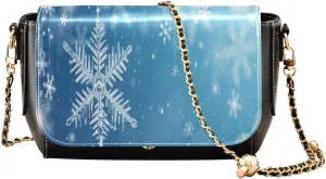 Crossbody Bags for Women Trendy Women's Black Shoulder Bag Small PU Leather Flap Cross Body Bag Handbags