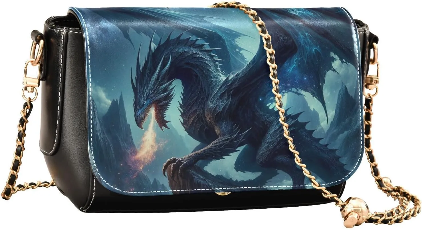 Crossbody Bags for Women Trendy Women's Black Shoulder Bag Small PU Leather Flap Cross Body Bag Handbags