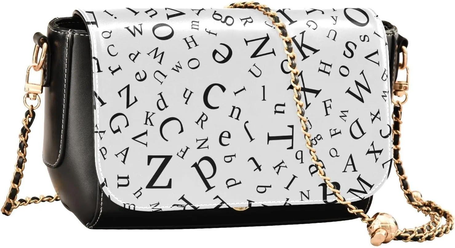 Crossbody Bags for Women Trendy Women's Black Shoulder Bag Small PU Leather Flap Cross Body Bag Handbags
