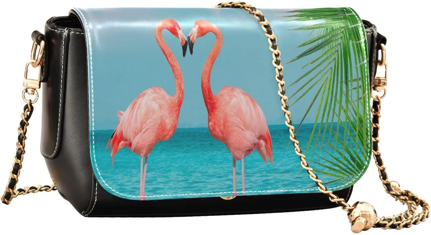 Crossbody Bags for Women Trendy Women's Black Shoulder Bag Small PU Leather Flap Cross Body Bag Handbags
