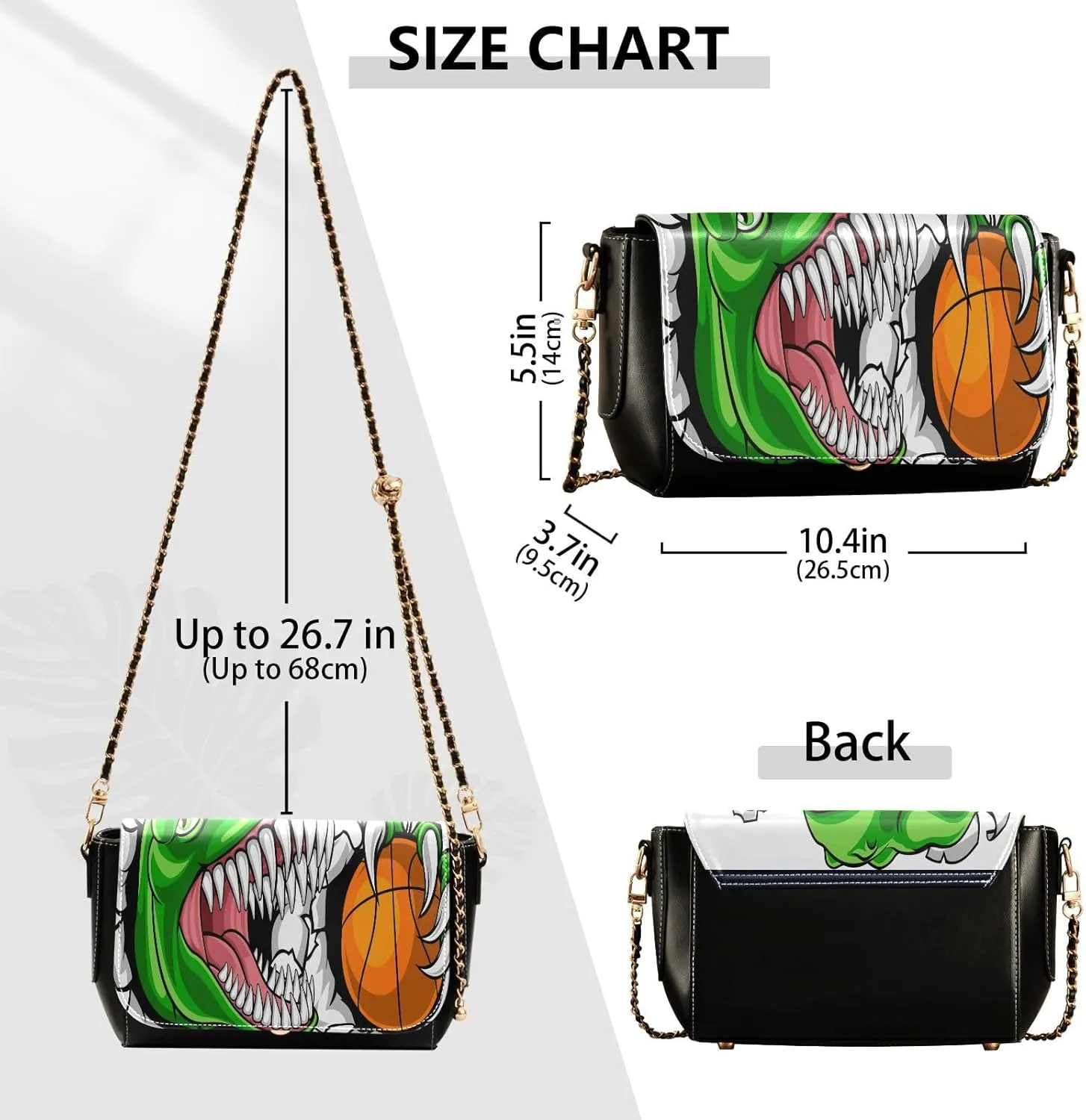 Crossbody Bags for Women Trendy Women's Black Shoulder Bag Small PU Leather Flap Cross Body Bag Handbags
