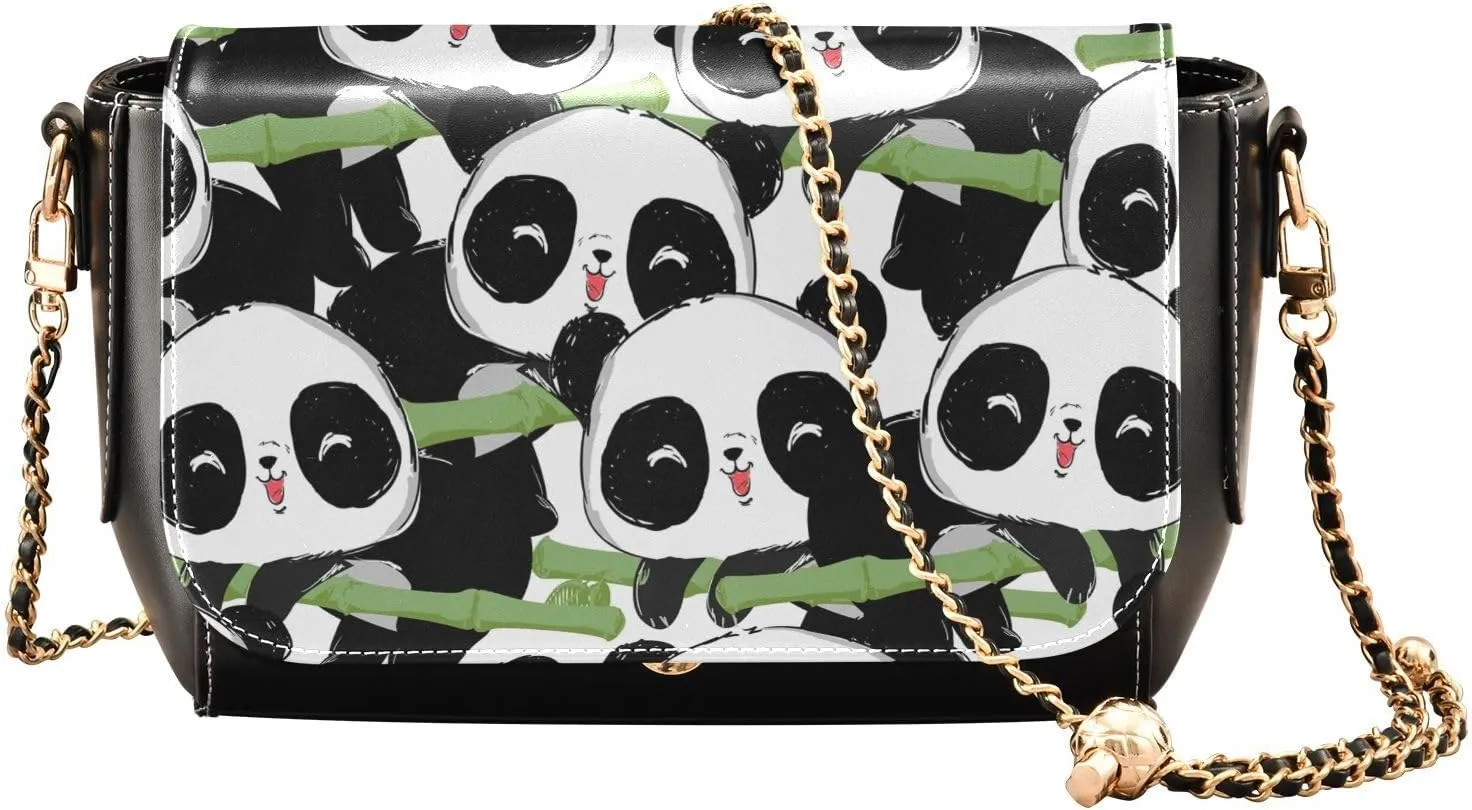 Crossbody Bags for Women Trendy Women's Black Shoulder Bag Small PU Leather Flap Cross Body Bag Handbags