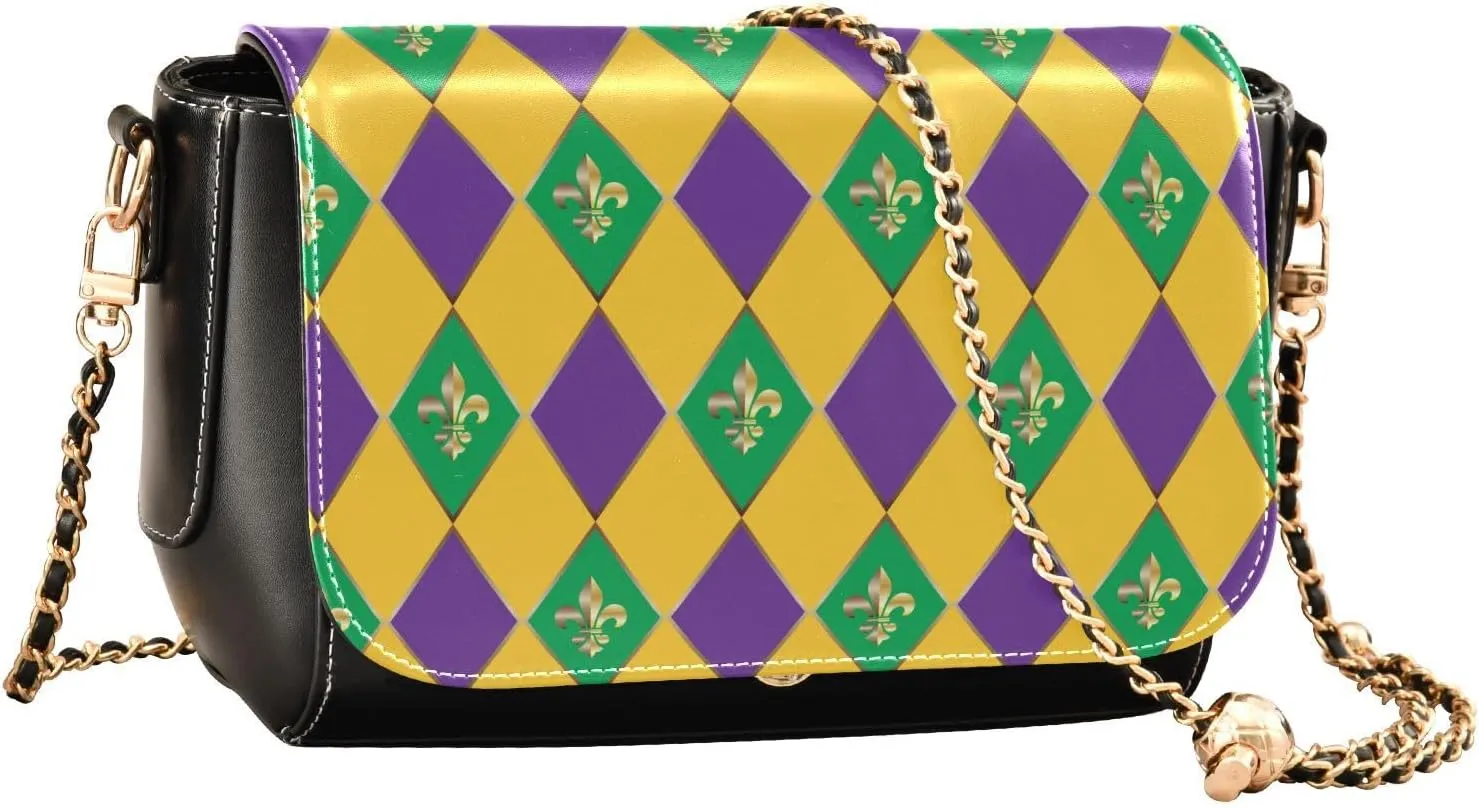 Crossbody Bags for Women Trendy Women's Black Shoulder Bag Small PU Leather Flap Cross Body Bag Handbags