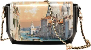 Crossbody Bags for Women Trendy Women's Black Shoulder Bag Small PU Leather Flap Cross Body Bag Handbags