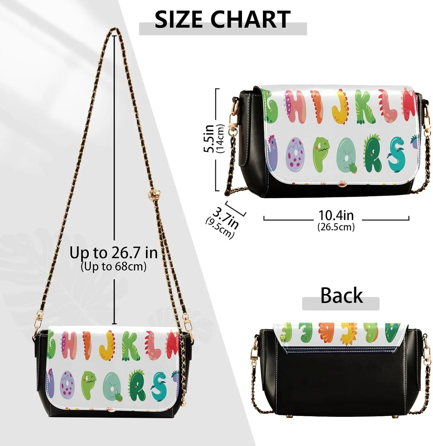 Crossbody Bags for Women Trendy Women's Black Shoulder Bag Small PU Leather Flap Cross Body Bag Handbags