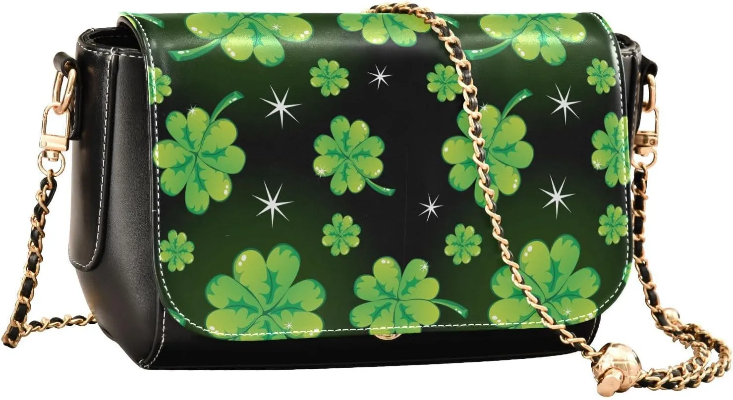 Crossbody Bags for Women Trendy Women's Black Shoulder Bag Small PU Leather Flap Cross Body Bag Handbags