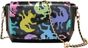 Crossbody Bags for Women Trendy Women's Black Shoulder Bag Small PU Leather Flap Cross Body Bag Handbags
