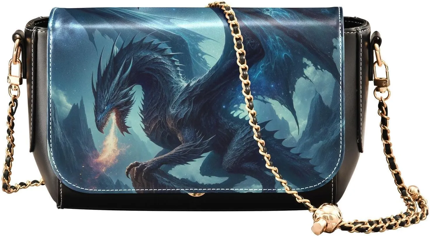 Crossbody Bags for Women Trendy Women's Black Shoulder Bag Small PU Leather Flap Cross Body Bag Handbags