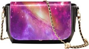Crossbody Bags for Women Trendy Women's Black Shoulder Bag Small PU Leather Flap Cross Body Bag Handbags