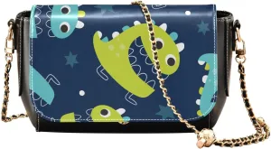 Crossbody Bags for Women Trendy Women's Black Shoulder Bag Small PU Leather Flap Cross Body Bag Handbags